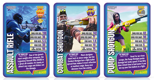 Top Trumps Independent and unofficial guide to Fortnite Specials 