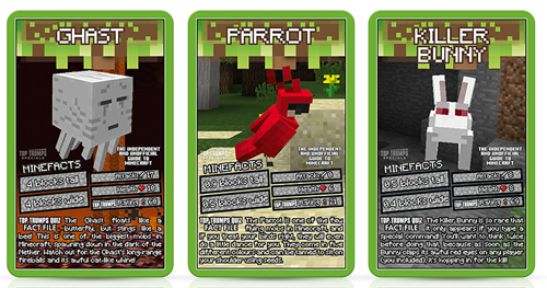 WM01279-EN1-6 Independent /& Unofficial Guide To Minecraft Top Trumps Specials Card Game