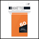Ultra Pro - Small Pro Matte Card Sleeves 60pk - Orange (10 Count CDU) 