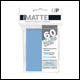 Ultra Pro - Small Pro Matte Card Sleeves 60pk - Light Blue (10 Count CDU)