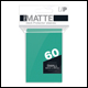Ultra Pro - Small Pro Matte Card Sleeves 60pk - Aqua (10 Count CDU) 