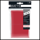 Ultra Pro - Standard Pro Matte Card Sleeves 100 pack - Red 