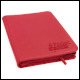 Ultimate Guard - 8 Pocket QuadRow ZipFolio XenoSkin - Red