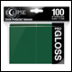 Ultra Pro - Eclipse Gloss Standard Sleeves 100 Pack - Forest Green