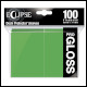 Ultra Pro - Eclipse Gloss Standard Sleeves 100 Pack - Lime Green