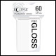 Ultra Pro - Eclipse Gloss Small Sleeves 60 Pack - Arctic White