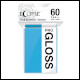 Ultra Pro - Eclipse Gloss Small Sleeves 60 Pack - Sky Blue