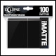 Ultra Pro - Eclipse Standard Matte Sleeves 100 Pack - Jet Black