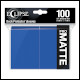 Ultra Pro - Eclipse Standard Matte Sleeves 100 Pack - Pacific Blue