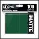 Ultra Pro - Eclipse Standard Matte Sleeves 100 Pack - Forest Green