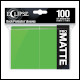 Ultra Pro - Eclipse Standard Matte Sleeves 100 Pack - Lime Green