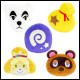 Club Mocchi Mocchi - Animal Crossing Junior Plush Assortment - A5 (5 Count)