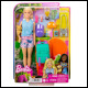 Barbie - Camping Malibu Doll (4 Count)