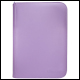 Ultra Pro - 4 Pocket Zippered Pro Binder - Purple