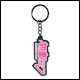 Hatsune Miku - Rubber Logo Keychain