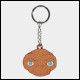 E.T. - Rubber Flat Face Rubber Keychain