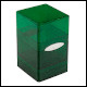 Ultra Pro - Satin Tower Deck Box - Glitter Green