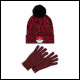 Pokemon - Mens Beanie & Knitted Gloves Gift Set - Pokeball