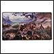 Ultra Pro - Magic: The Gathering - Black Stitched Playmat - The Lord of the Rings: Tales of Middle-earth - Borderless Scene