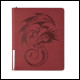 Dragon Shield - Card Codex Zipster Binder Regular - Blood Red