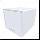 Ultra Pro - Vivid Alcove Edge Deck Box - White