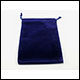 Chessex - Large Suedecloth Dice Bag - Royal Blue