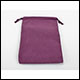 Chessex - Large Suedecloth Dice Bag - Purple