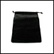 Chessex - Large Suedecloth Dice Bag - Black