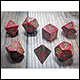 Chessex - Polyhedral 7 Dice Set - Strawberry