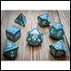 Chessex - Speckled Polyhedral 7 Dice Set - Sea