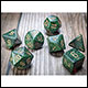 Chessex - Speckled Polyhedral 7 Dice Set - Golden Recon 