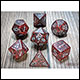 Chessex - Speckled Polyhedral 7 Dice Set - Silver Volcano