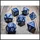 Chessex - Speckled Polyhedral 7 Dice Set - Stealth