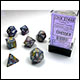 Chessex - Festive Polyhedral 7 Dice Set - Carousel w/White 