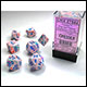Chessex - Festive Polyhedral 7 Dice Set -   Pop Art Blue