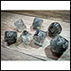 Chessex - Borealis Polyhedral 7 Dice Set - Luminary Light Smoke Silver 