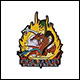 Dungeons & Dragons - D&D The Cartoon 40th Anniversary Pin Badge - Tiamat