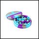 Fanroll - Silicone Round Dice Case - Purple/Grey/Light Blue