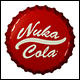 Fallout - Nuka-Cola Bottle Cap Tin Sign